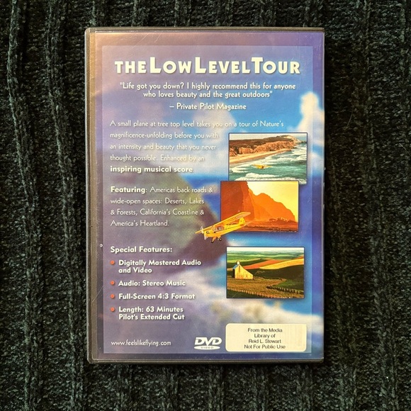 Feels Like Flying DVD The Low-level Tour (of Scenic America) 2009 - Picture 2 of 3